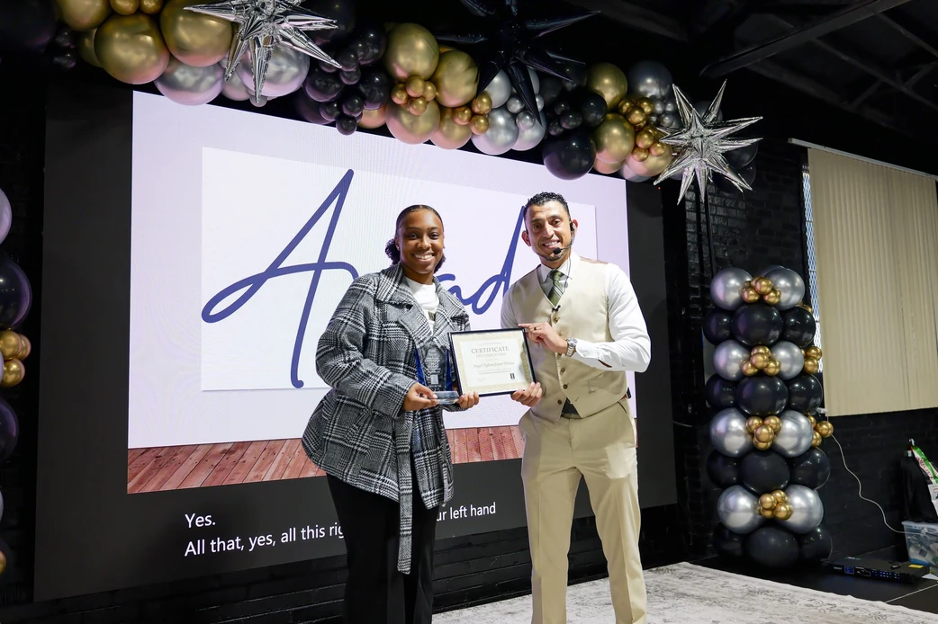 Awad Academy program certificate ceremony