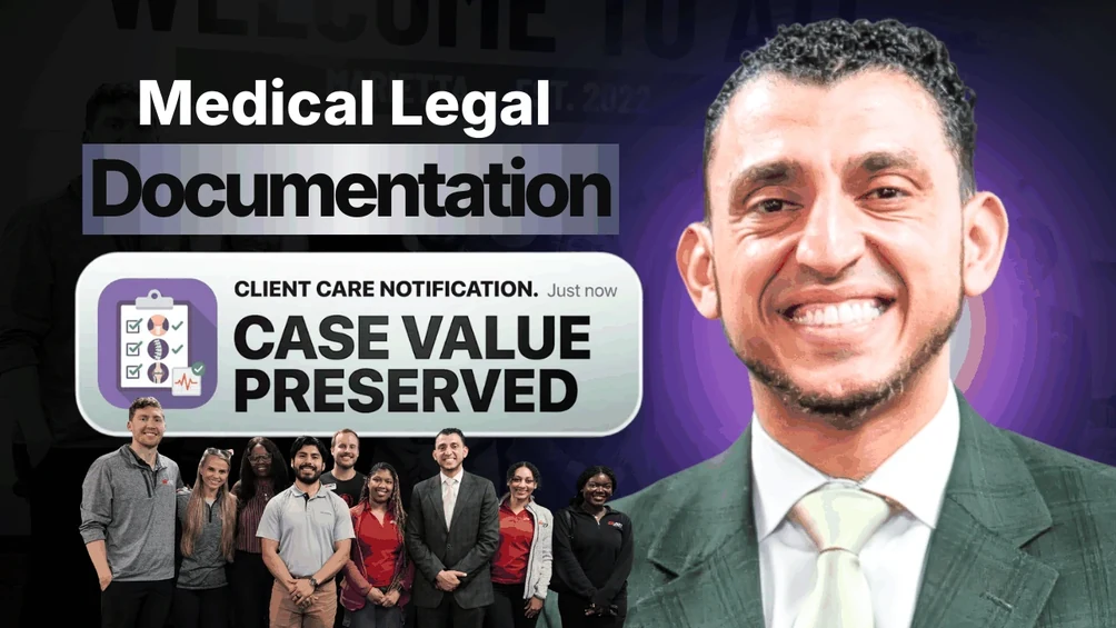 Medical Legal Documentation training video thumbnail