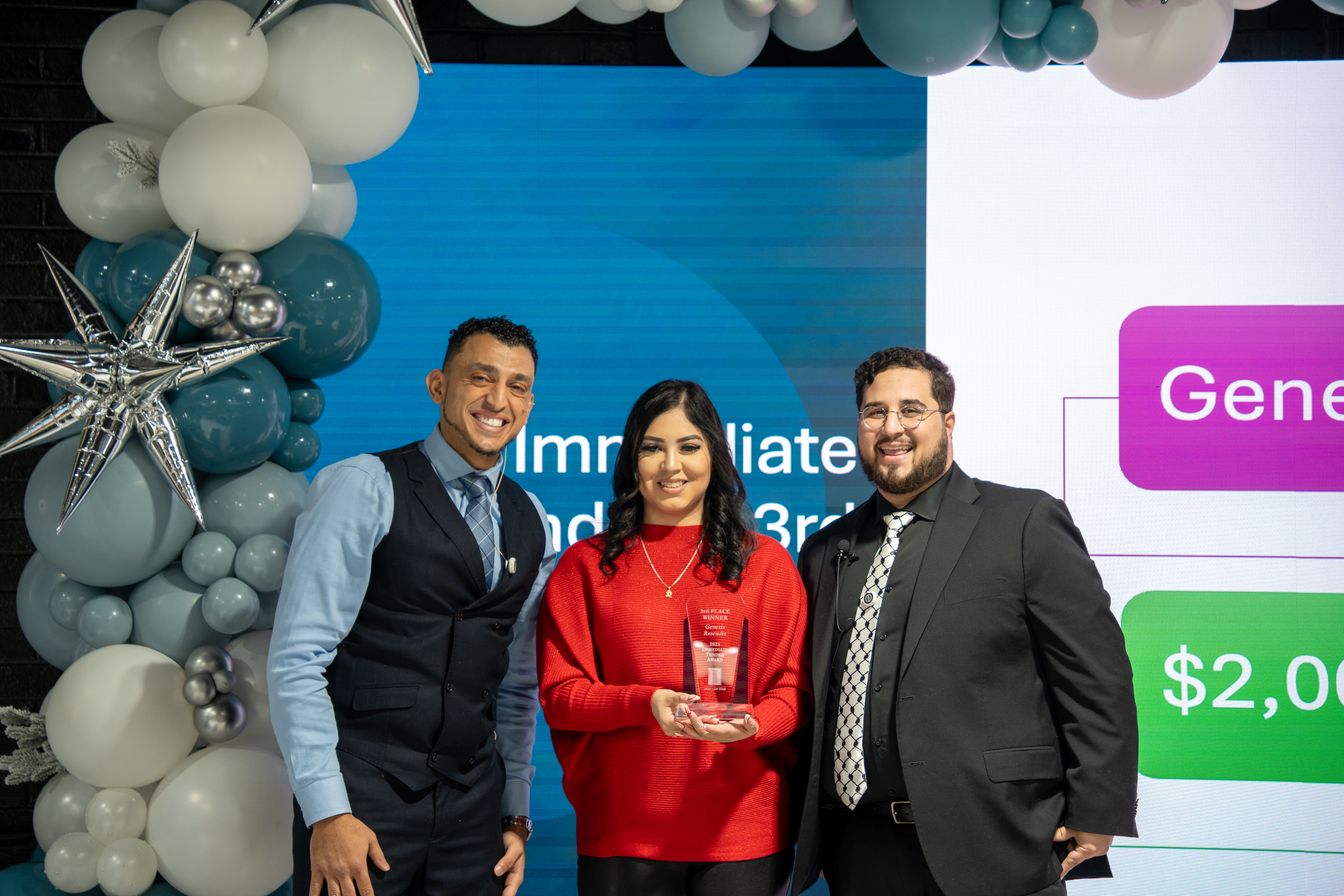 Attorneys collaborating in training