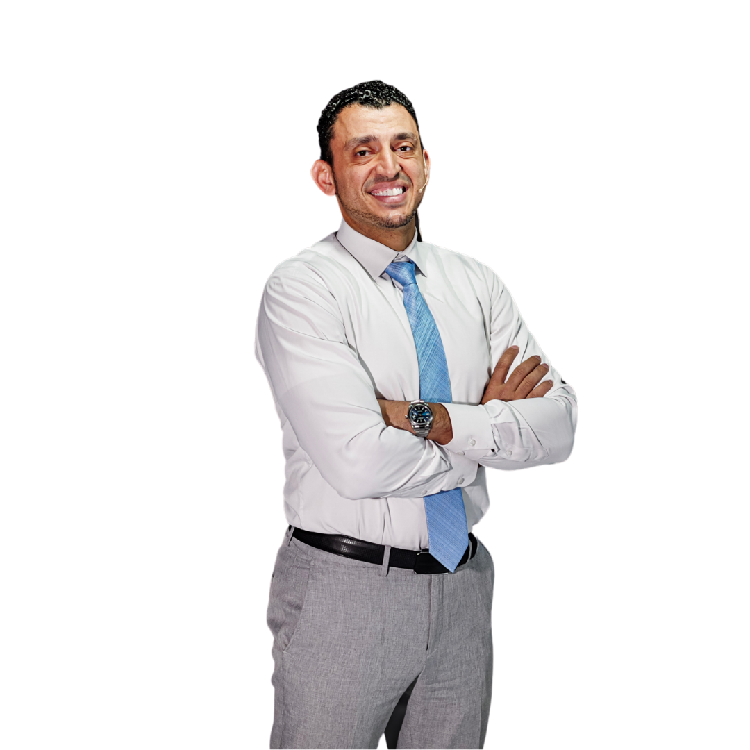 Ibrahim Awad presenting