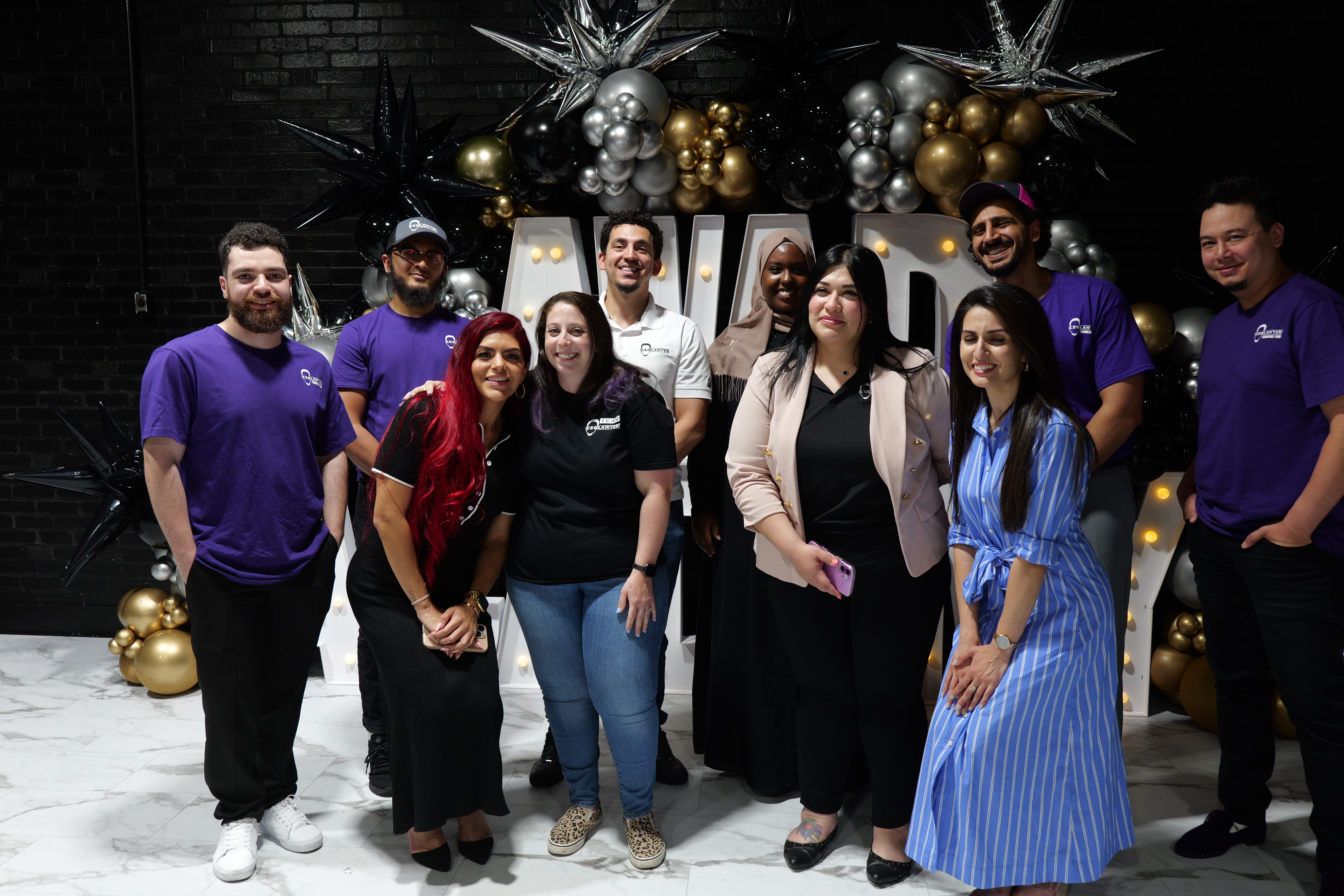 Awad Academy community at an event